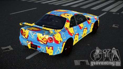 Nissan Skyline R34 Vinor S5 для GTA 4