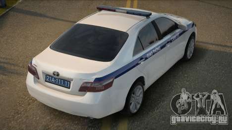 2007 Toyota Camry LE Traffic Police для GTA San Andreas