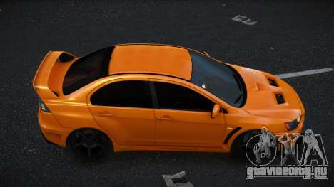 Mitsubishi Lancer Evolution X Taxdug для GTA 4