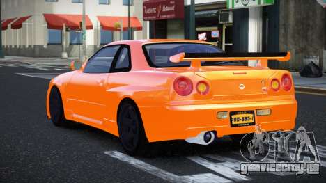Nissan Skyline R34 Segihoruf для GTA 4