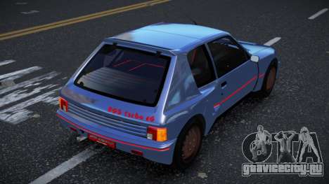 Peugeot 205 Lanas для GTA 4