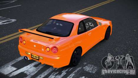 Nissan Skyline R34 Segihoruf для GTA 4
