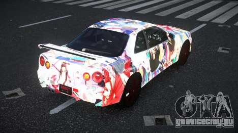 Nissan Skyline R34 Vinor S2 для GTA 4