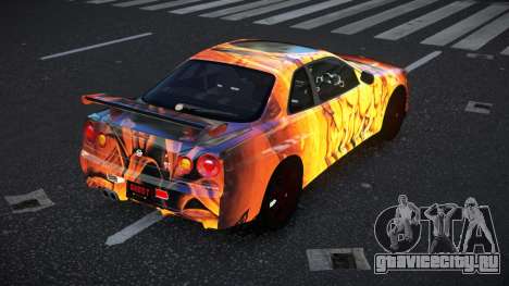 Nissan Skyline R34 Vinor S14 для GTA 4