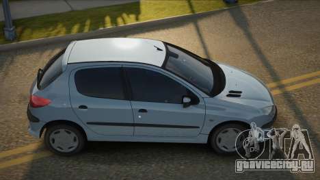 Peugeot 206 AT 4 Door (type6) для GTA San Andreas
