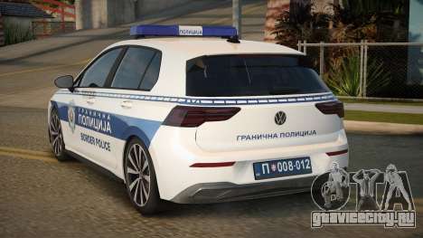 2026 Volkswagen Golf VIII Policija для GTA San Andreas