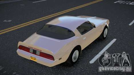 Pontiac Trans AM Fukbos для GTA 4