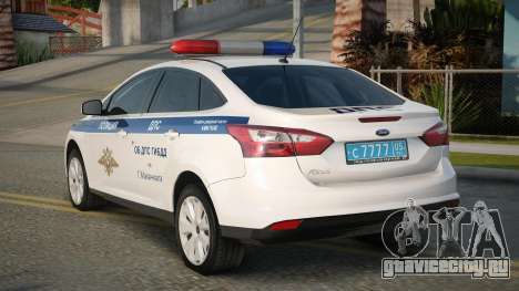 Ford Focus Traffic Police (DPS) для GTA San Andreas