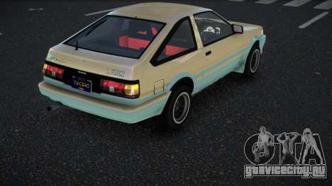 Toyota AE86 Zefuxogi для GTA 4