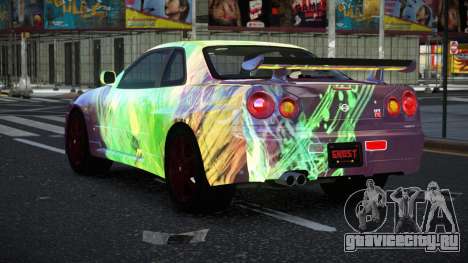 Nissan Skyline R34 Vinor S7 для GTA 4