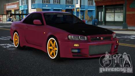 Nissan Skyline R34 Lepob для GTA 4