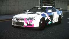 Nissan Skyline R34 Vinor S10 для GTA 4