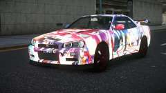 Nissan Skyline R34 Vinor S2 для GTA 4