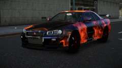 Nissan Skyline R34 Vinor S9 для GTA 4