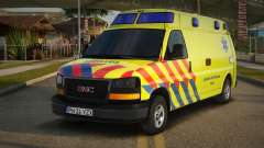 GMC Savana - Mental Health Ambulance для GTA San Andreas