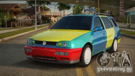 1998 Volkswagen Golf Mk3 Variant Harlequin для GTA San Andreas