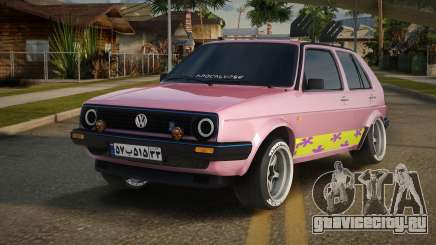 Volkswagen Golf Mk2 (Camber Style) для GTA San Andreas