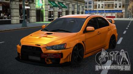 Mitsubishi Lancer Evolution X Taxdug для GTA 4