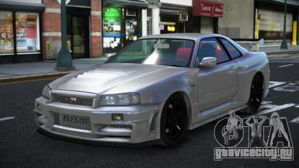 Nissan Skyline R34 Thjesna для GTA 4