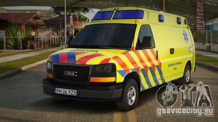 GMC Savana - Mental Health Ambulance для GTA San Andreas