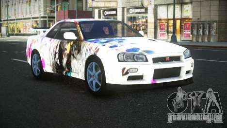 Nissan Skyline R34 Bassty S11 для GTA 4