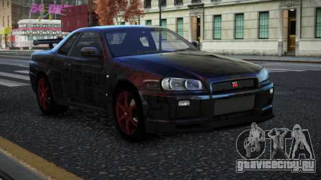 Nissan Skyline R34 Nolia S14 для GTA 4