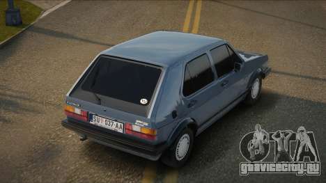 1983 Volkswagen Golf для GTA San Andreas