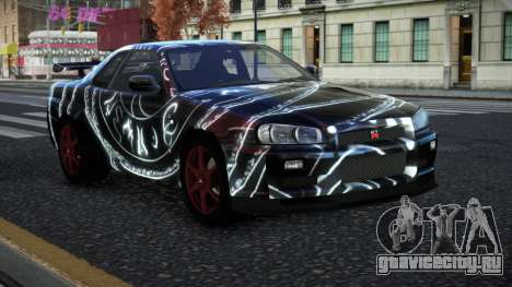 Nissan Skyline R34 Nolia S11 для GTA 4