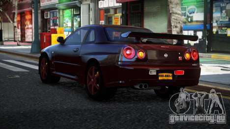 Nissan Skyline R34 Nolia для GTA 4