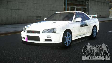 Nissan Skyline R34 Bassty S11 для GTA 4