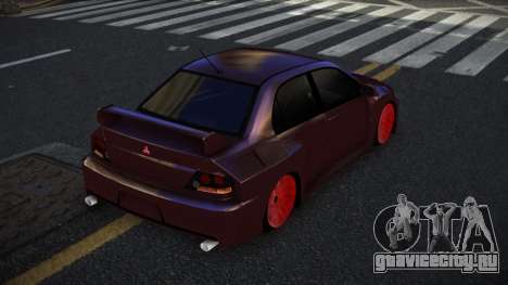 Mitsubishi Lancer Evolution VIII Ecal для GTA 4
