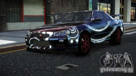 Nissan Skyline R34 Nolia S11 для GTA 4