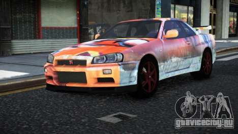Nissan Skyline R34 Nolia S5 для GTA 4