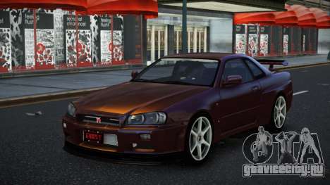Nissan Skyline R34 Aheg для GTA 4