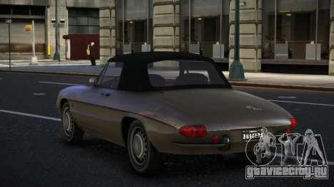 Alfa Romeo Spider Kobgeva для GTA 4