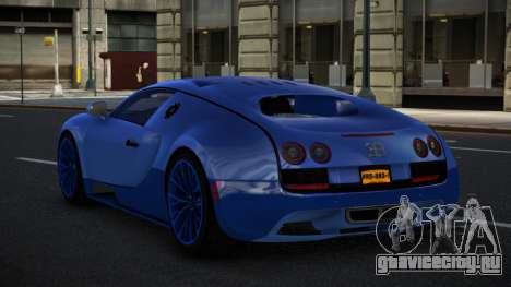Bugatti Veyron Mabepebur для GTA 4