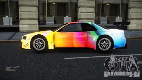 Nissan Skyline R34 GT-R Morley S12 для GTA 4