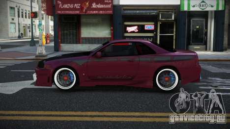 Nissan Skyline R33 Kivojile для GTA 4