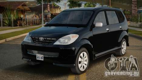 Toyota Avanza V1.1 для GTA San Andreas