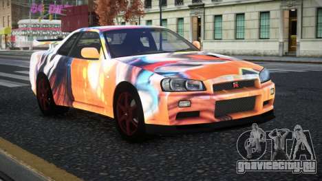 Nissan Skyline R34 Nolia S5 для GTA 4