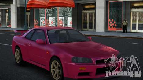 Nissan Skyline R34 Siswo для GTA 4