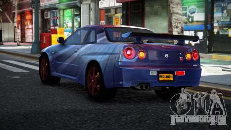 Nissan Skyline R34 Nolia S6 для GTA 4