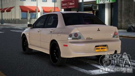 Mitsubishi Lancer Evolution VIII Cuvdiq для GTA 4