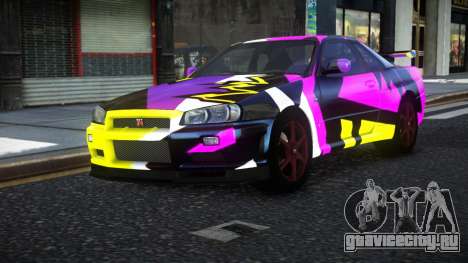Nissan Skyline R34 Nolia S3 для GTA 4