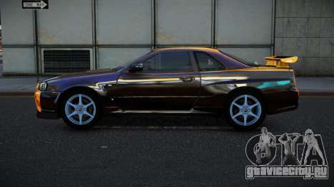Nissan Skyline R34 Bassty S7 для GTA 4