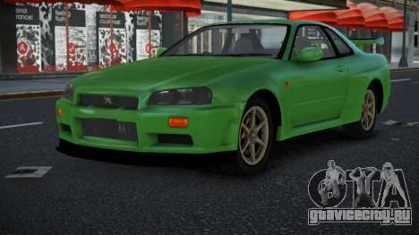 Nissan Skyline R34 Hihsujo для GTA 4