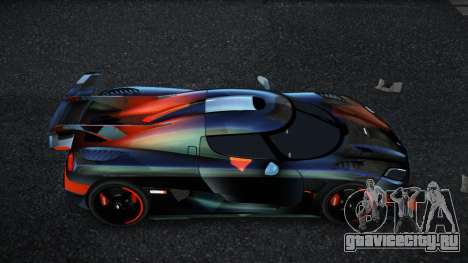 Koenigsegg Agera Nisanor S5 для GTA 4