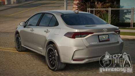 Toyota Corolla Sedan 2020 для GTA San Andreas