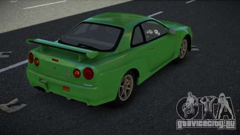 Nissan Skyline R34 Hihsujo для GTA 4