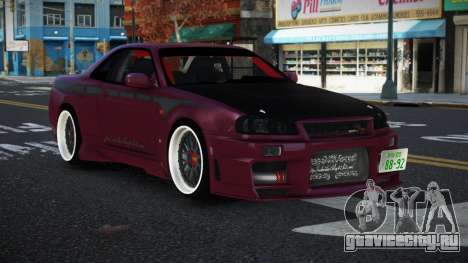 Nissan Skyline R33 Kivojile для GTA 4